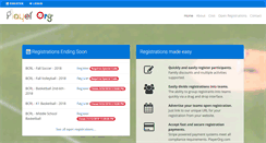 Desktop Screenshot of playerorg.com